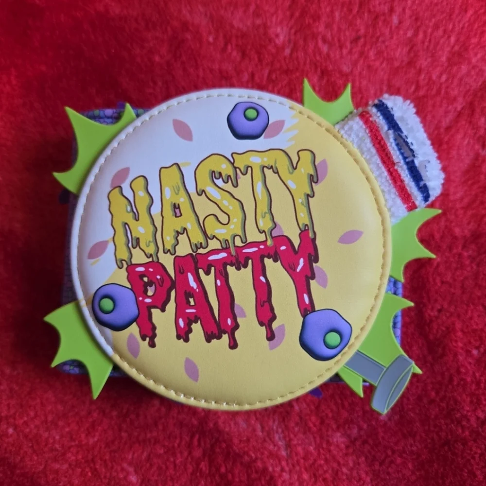 New Nickelodeon Spongebob Krabby Patty Anime Manga Leather Wallet